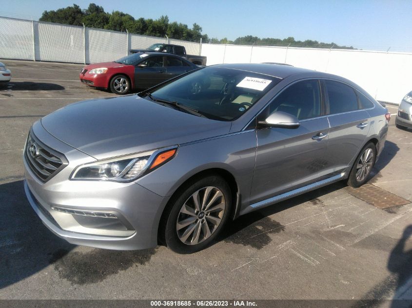 2015 HYUNDAI SONATA SPORT/LIMITED - 5NPE34AF2FH139176