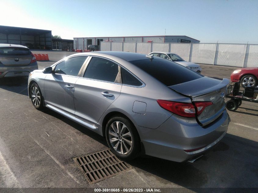 2015 HYUNDAI SONATA SPORT/LIMITED - 5NPE34AF2FH139176