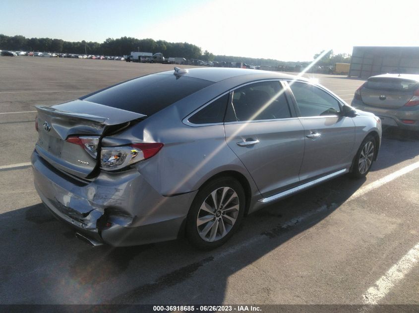 2015 HYUNDAI SONATA SPORT/LIMITED - 5NPE34AF2FH139176