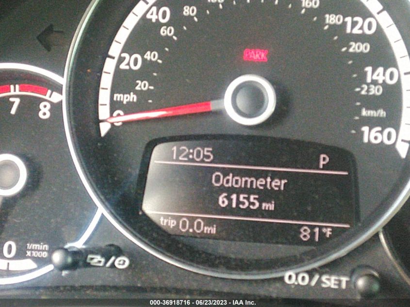 2016 VOLKSWAGEN BEETLE COUPE 1.8T CLASSIC - 3VWF17AT8GM636601