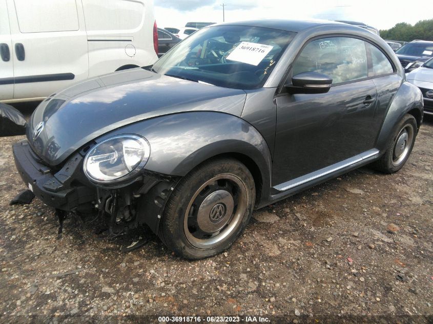 2016 VOLKSWAGEN BEETLE COUPE 1.8T CLASSIC - 3VWF17AT8GM636601