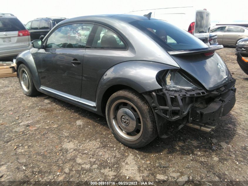 2016 VOLKSWAGEN BEETLE COUPE 1.8T CLASSIC - 3VWF17AT8GM636601