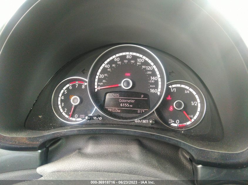 2016 VOLKSWAGEN BEETLE COUPE 1.8T CLASSIC - 3VWF17AT8GM636601