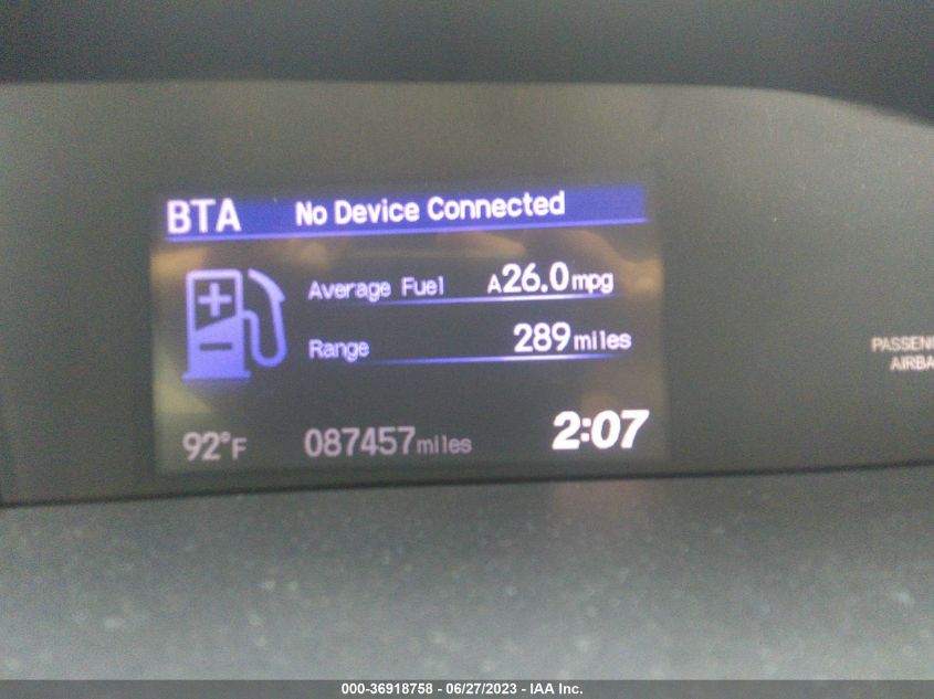 2013 HONDA CIVIC - 2HGSB2S50DH579013