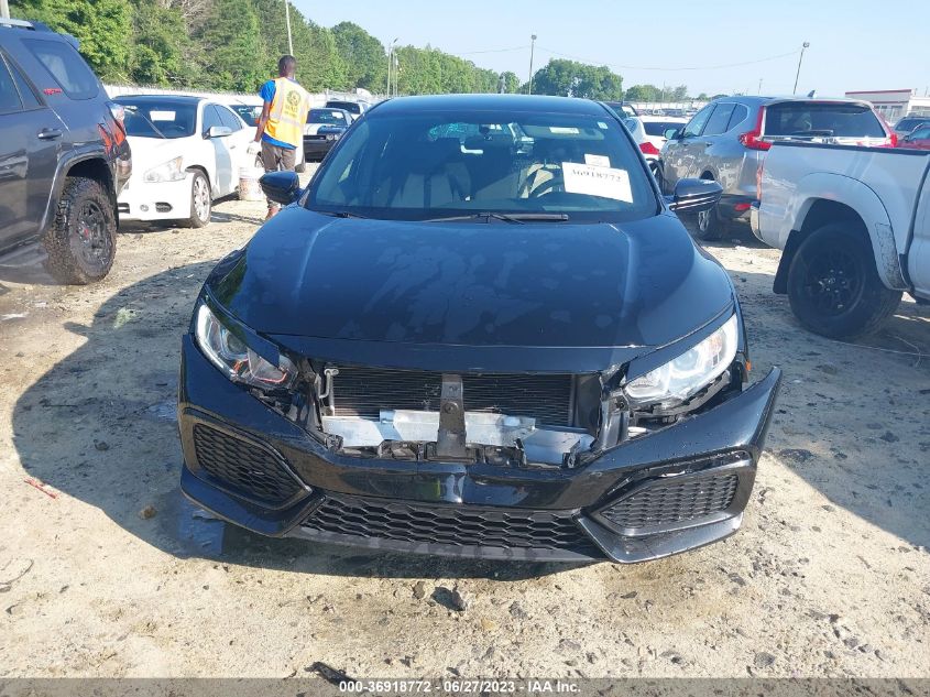 2018 HONDA CIVIC HATCHBACK LX - SHHFK7H26JU240528