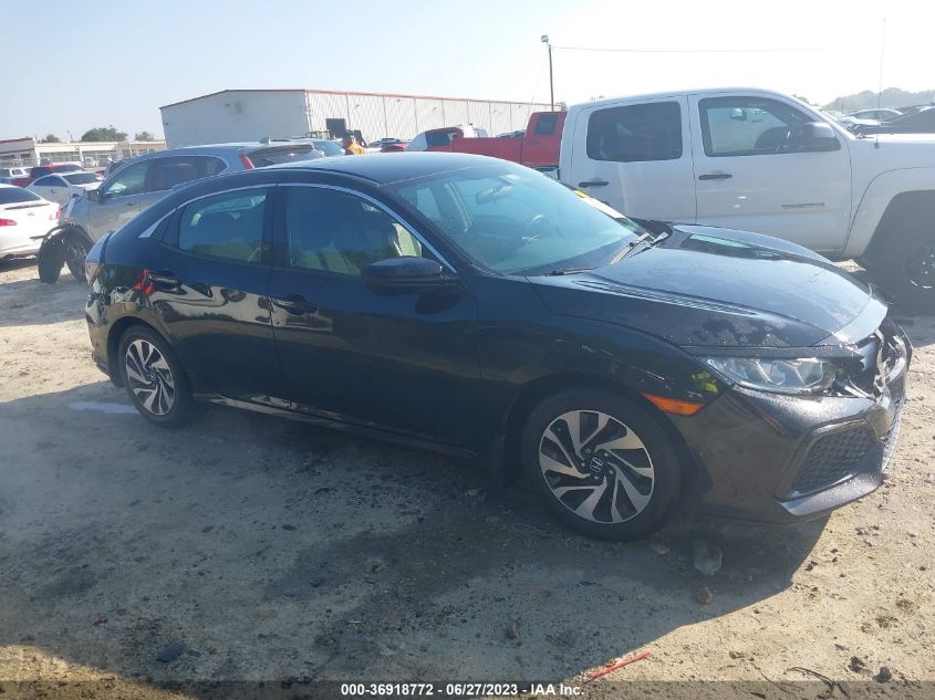 2018 HONDA CIVIC HATCHBACK LX - SHHFK7H26JU240528