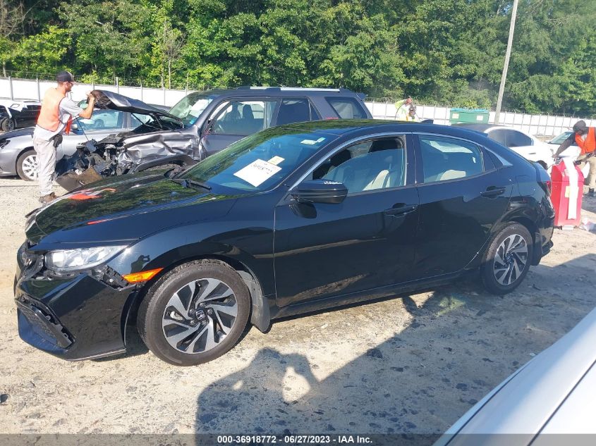 2018 HONDA CIVIC HATCHBACK LX - SHHFK7H26JU240528