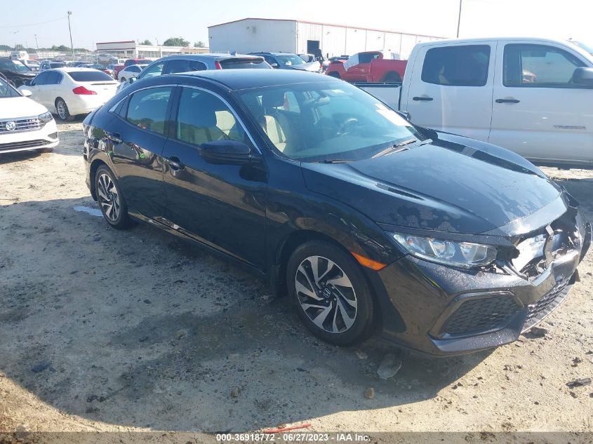 2018 HONDA CIVIC HATCHBACK LX - SHHFK7H26JU240528
