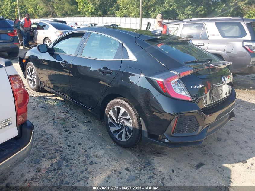 2018 HONDA CIVIC HATCHBACK LX - SHHFK7H26JU240528