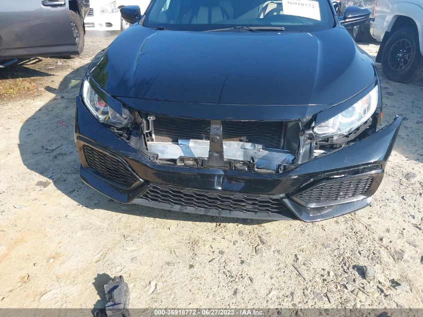 2018 HONDA CIVIC HATCHBACK LX - SHHFK7H26JU240528