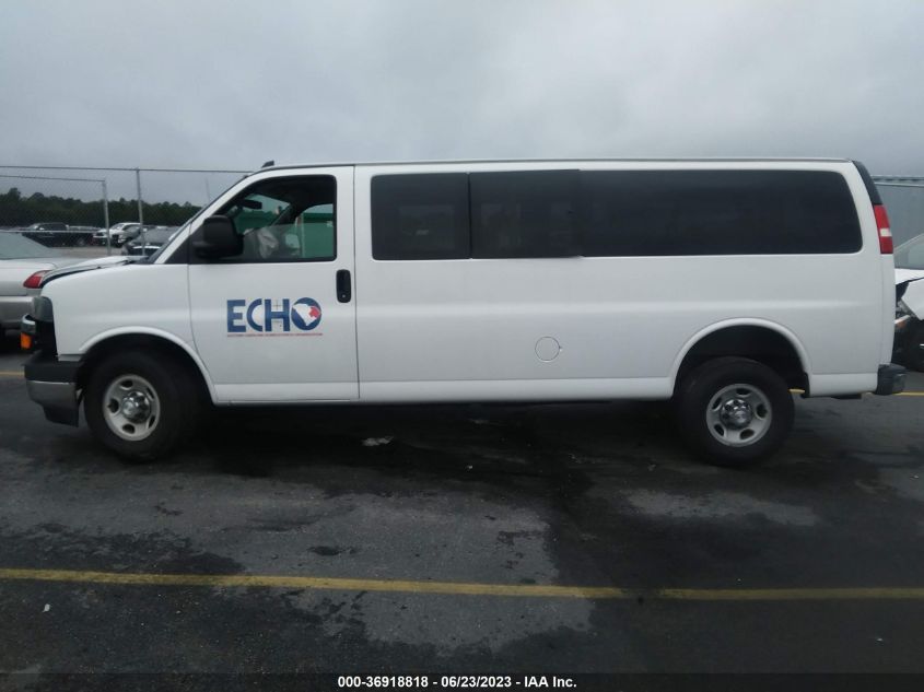 2017 CHEVROLET EXPRESS PASSENGER LT - 1GAZGPFG0H1201511