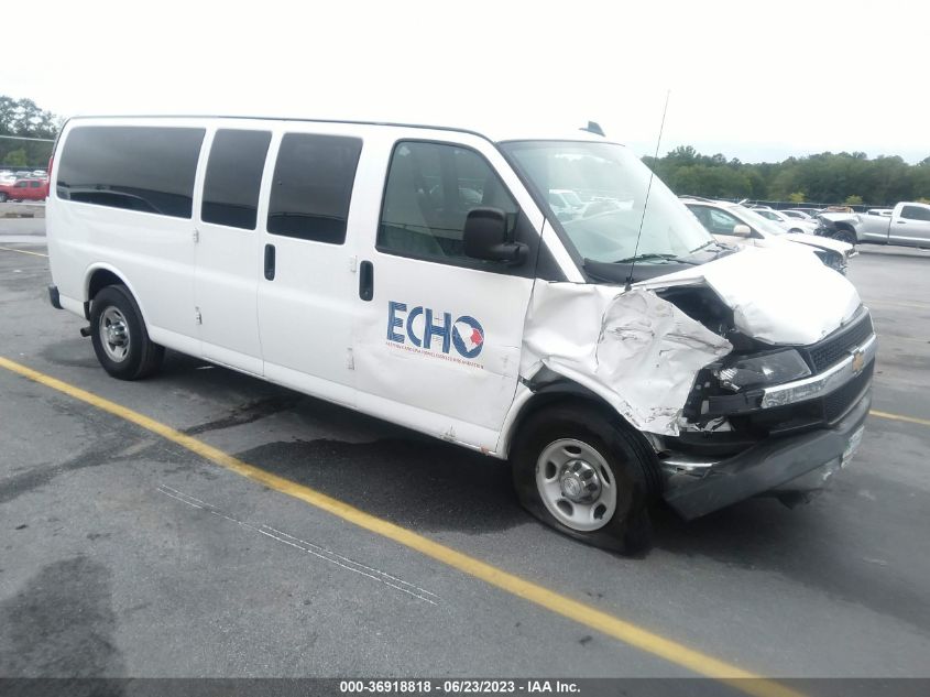 2017 CHEVROLET EXPRESS PASSENGER LT - 1GAZGPFG0H1201511