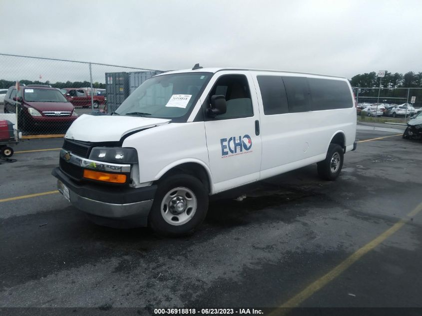 2017 CHEVROLET EXPRESS PASSENGER LT - 1GAZGPFG0H1201511
