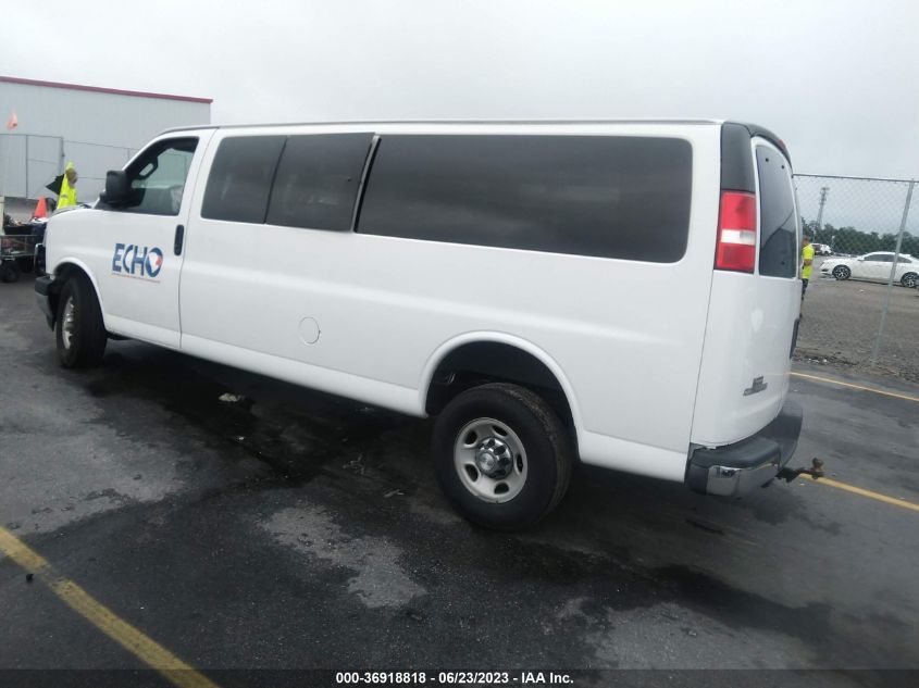 2017 CHEVROLET EXPRESS PASSENGER LT - 1GAZGPFG0H1201511