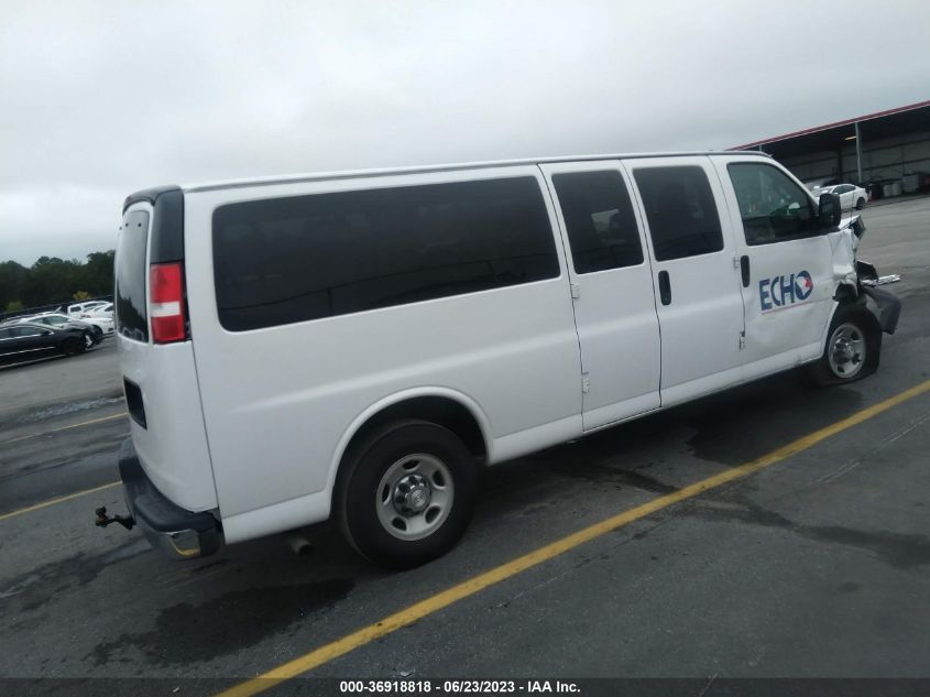 2017 CHEVROLET EXPRESS PASSENGER LT - 1GAZGPFG0H1201511