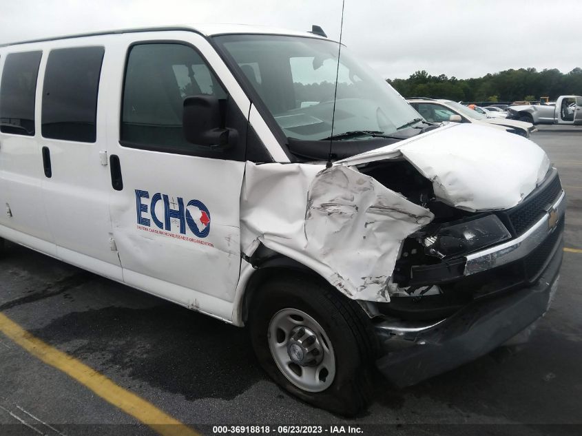 2017 CHEVROLET EXPRESS PASSENGER LT - 1GAZGPFG0H1201511