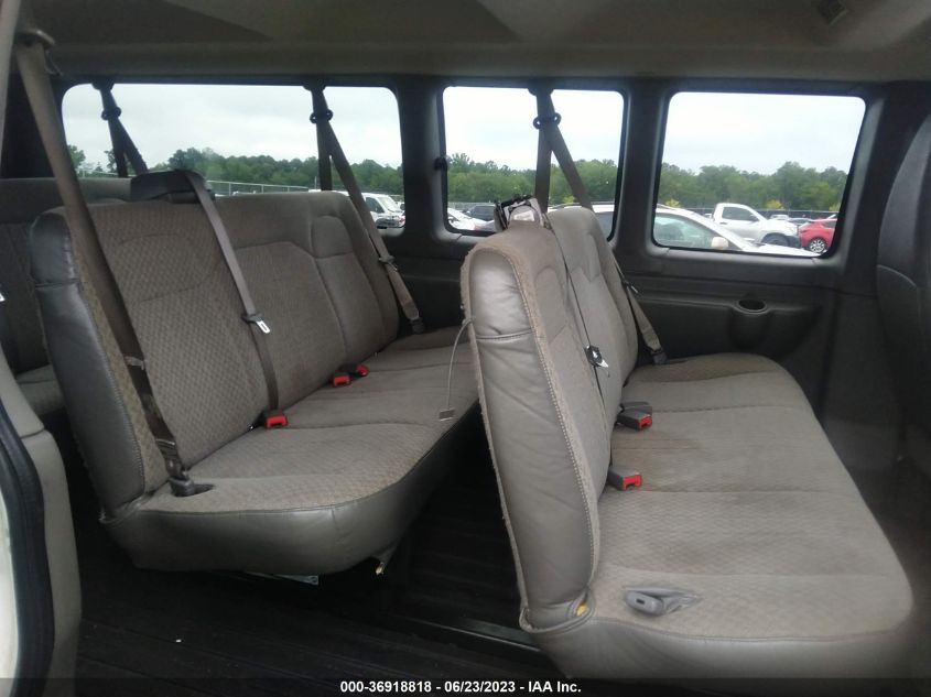 2017 CHEVROLET EXPRESS PASSENGER LT - 1GAZGPFG0H1201511