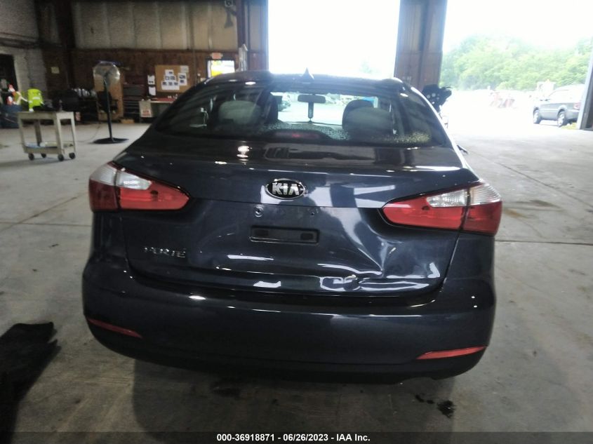 2016 KIA FORTE LX - KNAFK4A68G5612388
