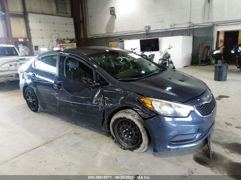 2016 KIA FORTE LX - KNAFK4A68G5612388