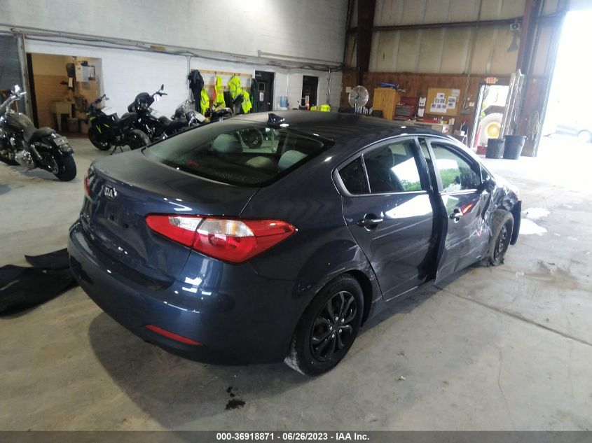 2016 KIA FORTE LX - KNAFK4A68G5612388