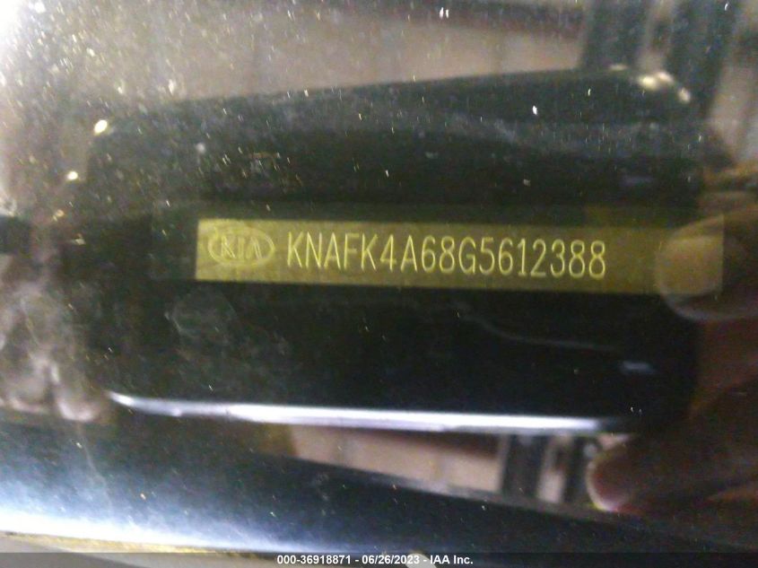2016 KIA FORTE LX - KNAFK4A68G5612388