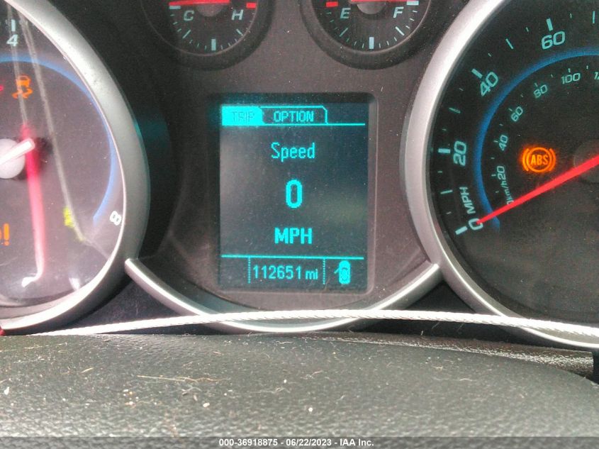 2013 CHEVROLET CRUZE 1LT - 1G1PC5SBXD7216090