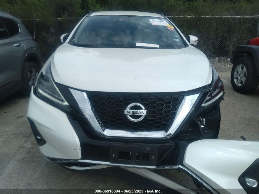 2022 NISSAN MURANO SV - 5N1AZ2BJ3NC125913