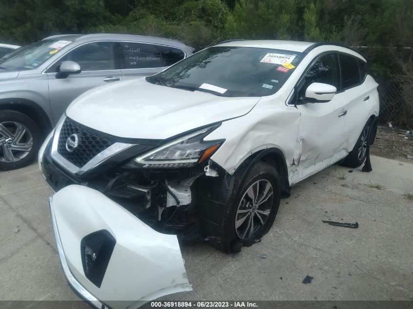 2022 NISSAN MURANO SV - 5N1AZ2BJ3NC125913