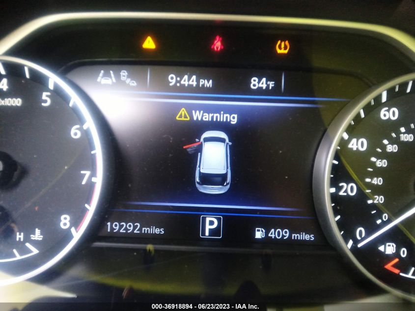 2022 NISSAN MURANO SV - 5N1AZ2BJ3NC125913