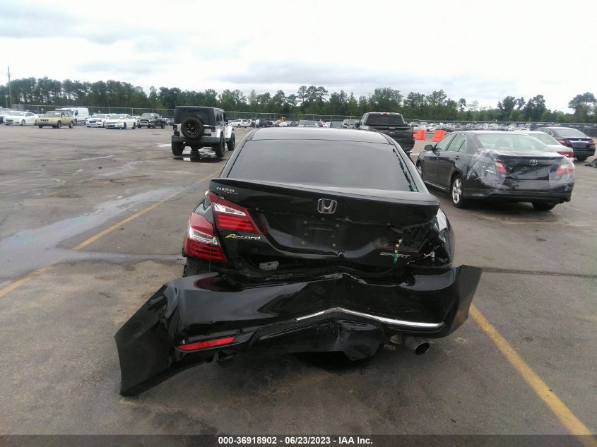 2017 HONDA ACCORD SEDAN SPORT - 1HGCR2F54HA011611