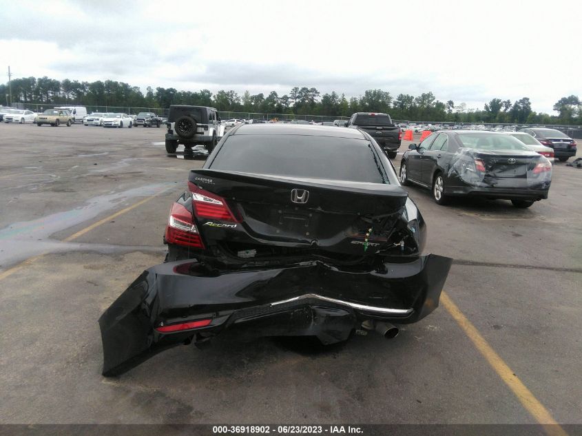 2017 HONDA ACCORD SEDAN SPORT - 1HGCR2F54HA011611