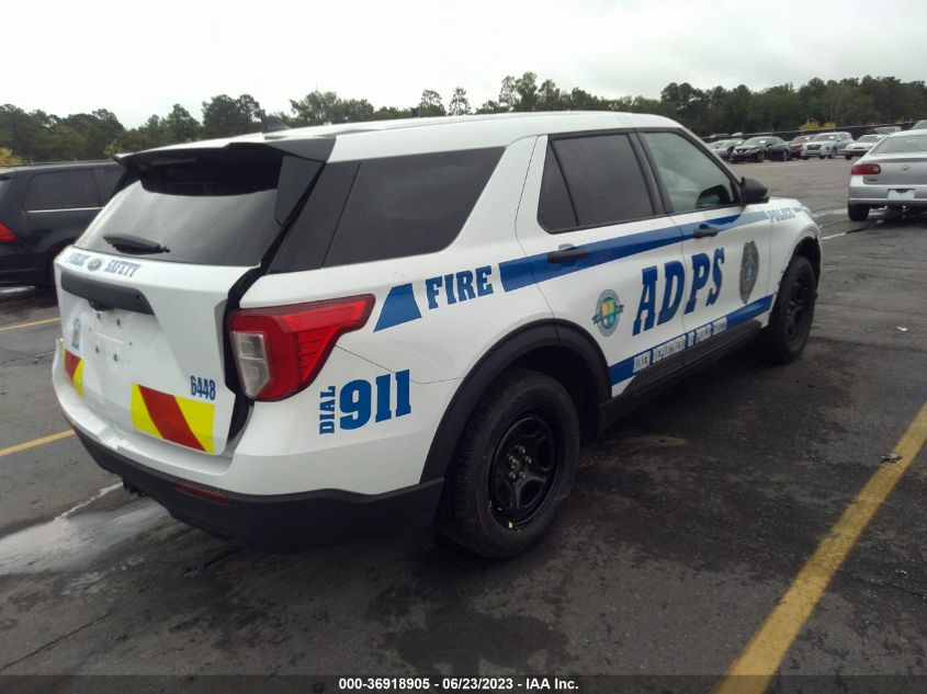2022 FORD POLICE INTERCEPTOR 1FM5K8AB7NGA40522