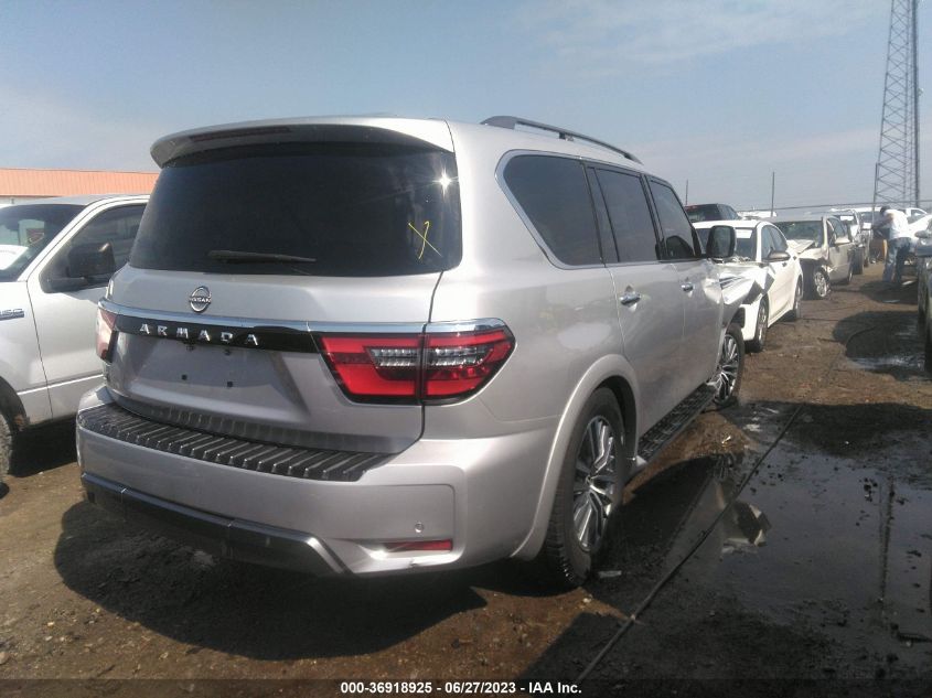 2021 NISSAN ARMADA SV - JN8AY2ADXM9662006