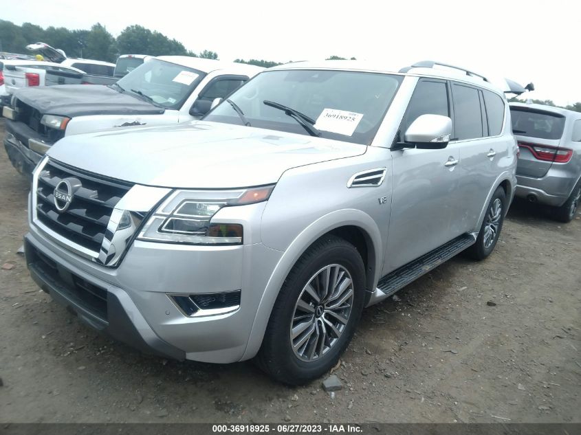 2021 NISSAN ARMADA SV - JN8AY2ADXM9662006