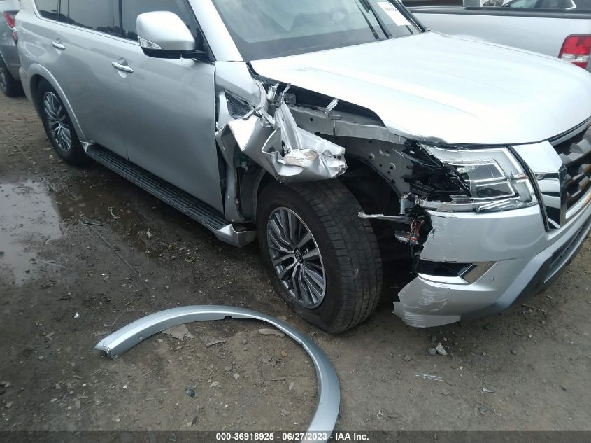 2021 NISSAN ARMADA SV - JN8AY2ADXM9662006