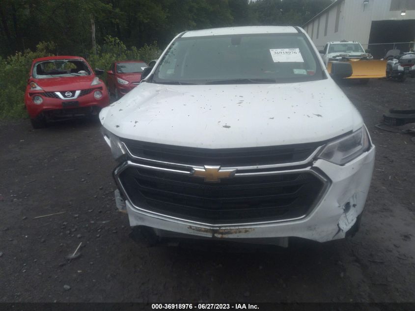 2021 CHEVROLET TRAVERSE LS - 1GNEVFKW7MJ204913