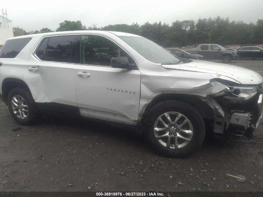 2021 CHEVROLET TRAVERSE LS - 1GNEVFKW7MJ204913