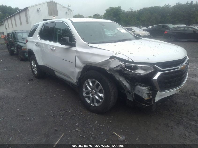2021 CHEVROLET TRAVERSE LS - 1GNEVFKW7MJ204913