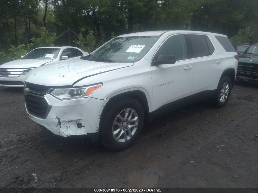 2021 CHEVROLET TRAVERSE LS - 1GNEVFKW7MJ204913
