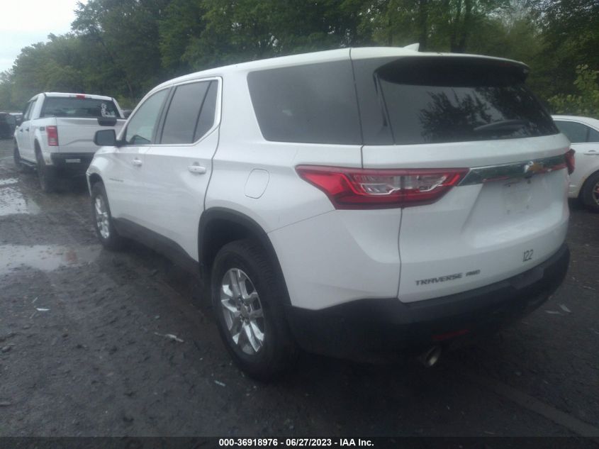 2021 CHEVROLET TRAVERSE LS - 1GNEVFKW7MJ204913