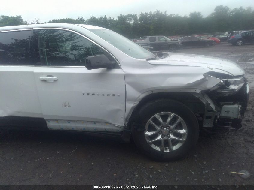 2021 CHEVROLET TRAVERSE LS - 1GNEVFKW7MJ204913