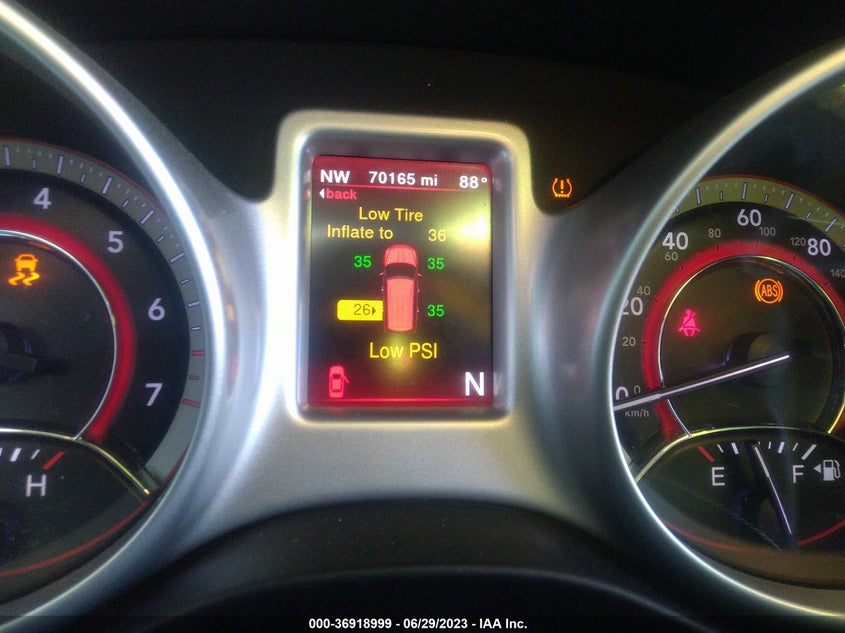 VIN 3C4PDDEG9HT616049 2017 DODGE JOURNEY GT