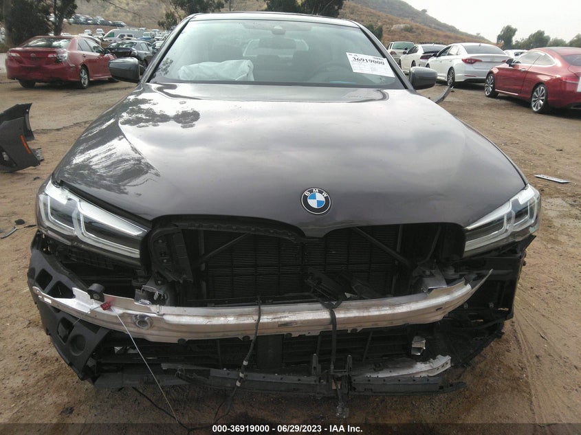 VIN WBA53BH01MWX17505 2021 BMW 5 SERIES 530I