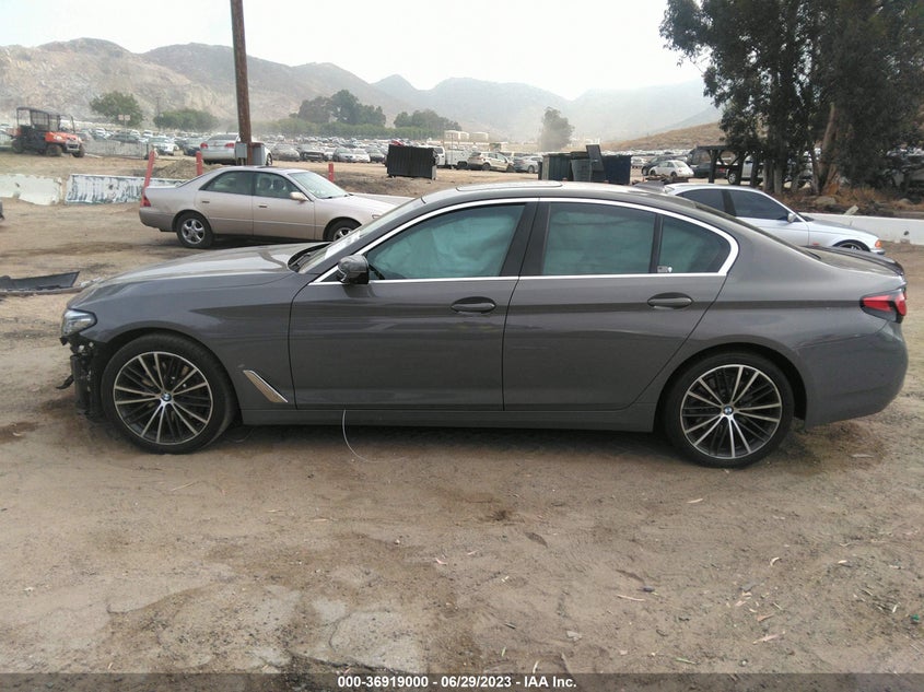 VIN WBA53BH01MWX17505 2021 BMW 5 SERIES 530I