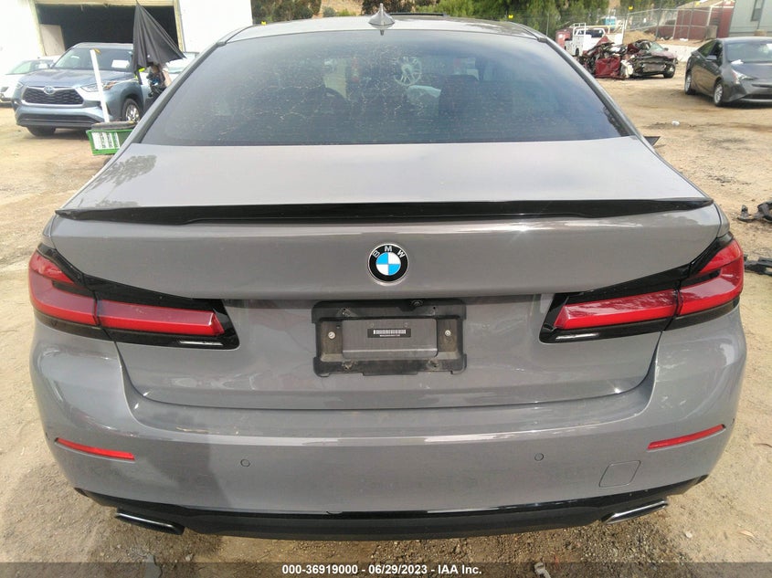 VIN WBA53BH01MWX17505 2021 BMW 5 SERIES 530I