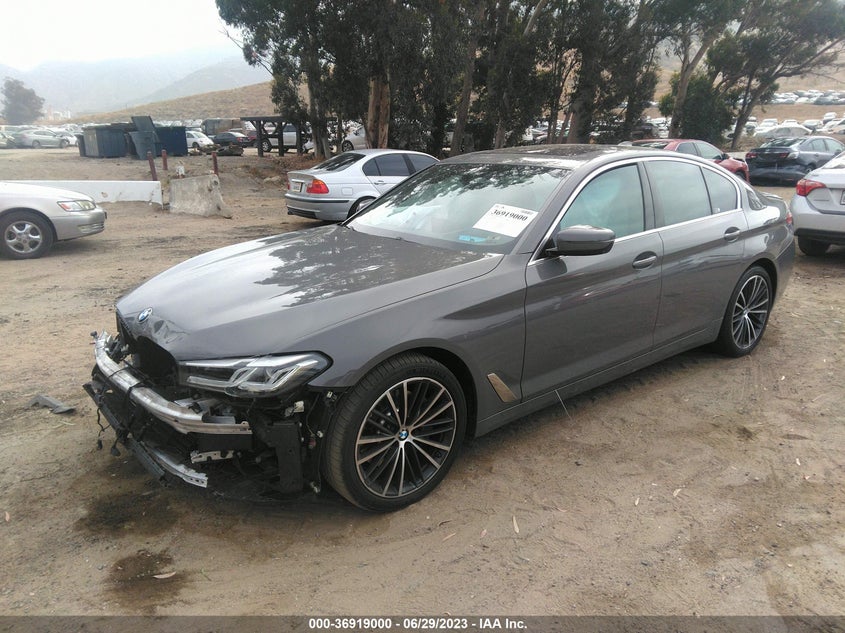 VIN WBA53BH01MWX17505 2021 BMW 5 SERIES 530I