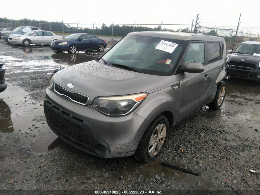 2014 KIA SOUL BASE - KNDJN2A2XE7101675