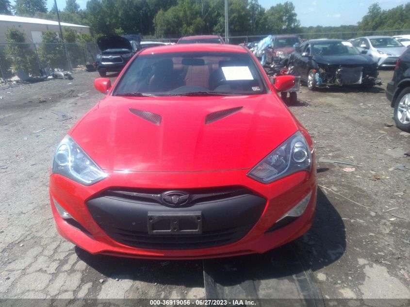 2013 HYUNDAI GENESIS COUPE 3.8 R-SPEC KMHHU6KJ7DU097305
