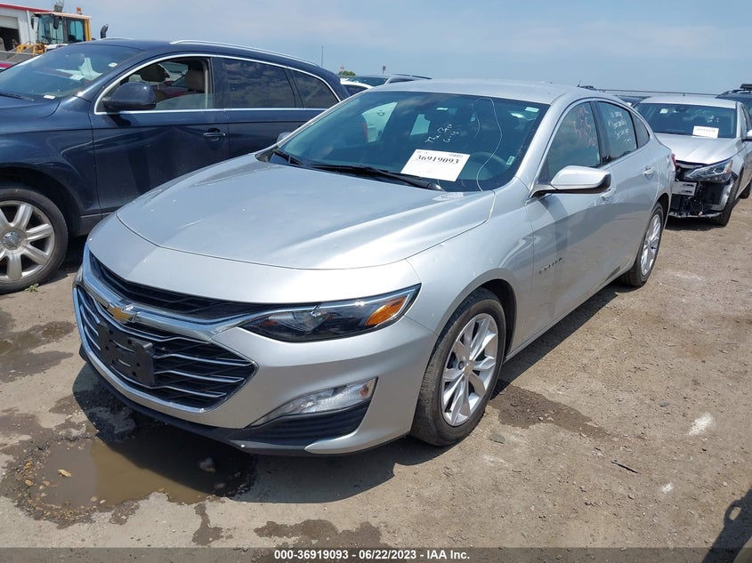 VIN 1G1ZD5ST4NF156300 2022 CHEVROLET MALIBU LT