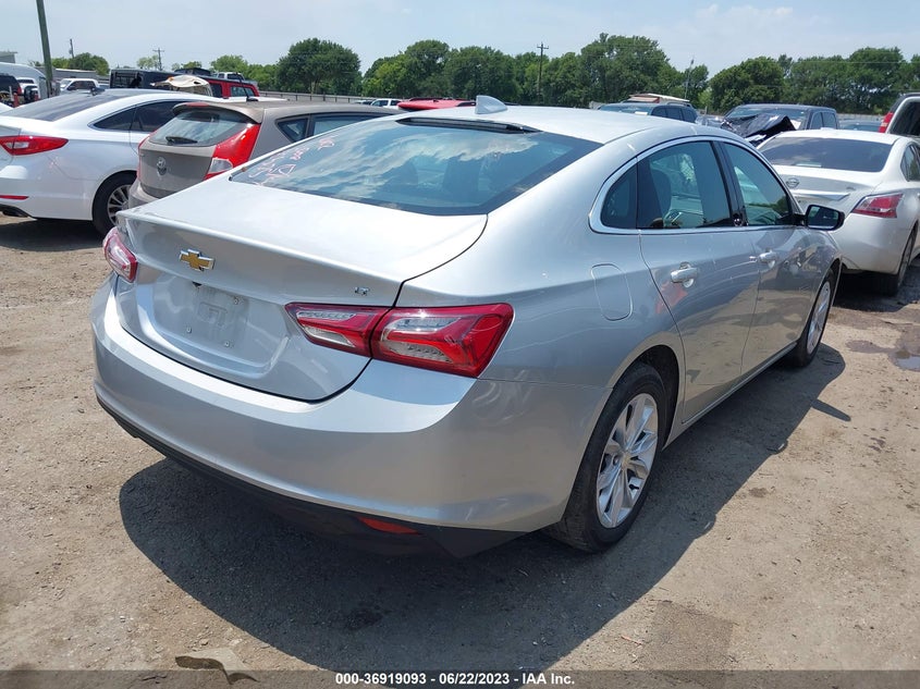 VIN 1G1ZD5ST4NF156300 2022 CHEVROLET MALIBU LT